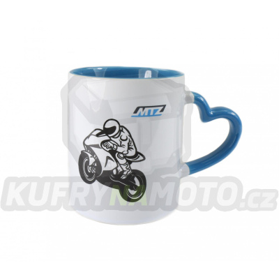 Hrnek MTZ Moto v srdci SILNICE (porcelánový 330ml)