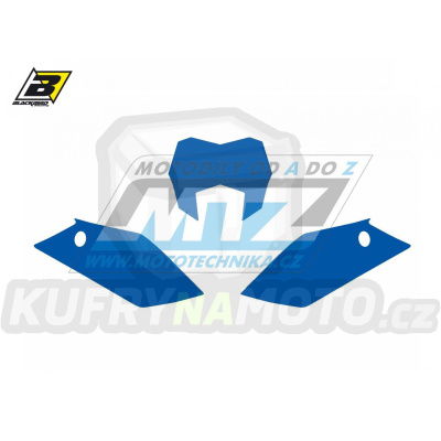 Polepy číslových tabulek (vystřižené) - GasGas EC / 12-13 - barva modrá