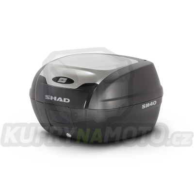 Vrchní kufr na motorku SHAD SH40 alu look