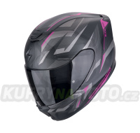 Moto přilba SCORPION EXO-391 AAXO matná černo/růžová