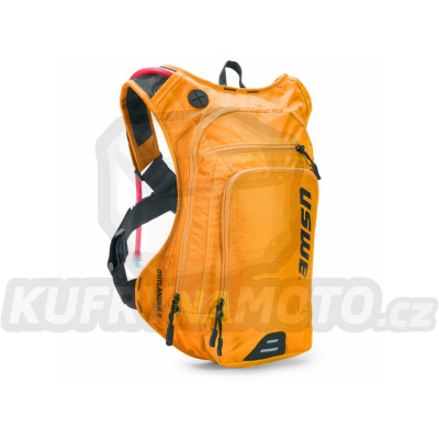 batoh ENDURO OUTLANDER 9, USWE - ŠVÉDSKO (oranžová, objem 9L, hydrobag 3L)
