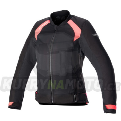 bunda STELLA ELOISE AIR 2, ALPINESTARS, dámská (černá/růžová fluo) 2024