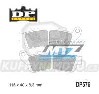 Destičky brzdové DP Brakes DP576 - směs Premium OEM Sinter