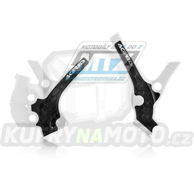 Kryty rámu Yamaha YZ65 / 18-25 - barva bílo-černá
