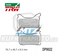 Destičky brzdové DP9022-LURASI TRW Lucas MCB793RSI - směs Sinter Racing Offroad