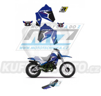 Polepy s potahem sedla (sada polepů a potah sedla Dream) - Yamaha PW80 / 96-17  - typ polepů Dream4