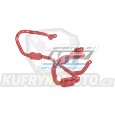 Padací rám Dual Sport Crash Bar - KTM 250 Duke / 15-16 + 390 Duke / 13-17 - barva červená