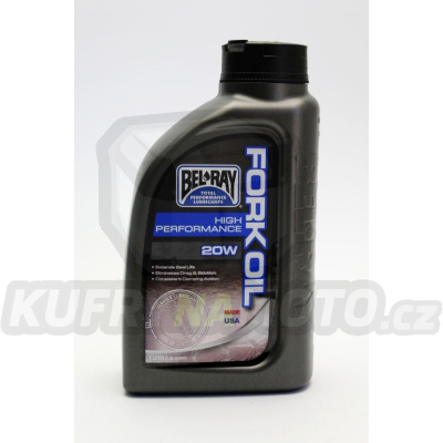 Tlumičový olej Bel-Ray HIGH PERFORMANCE FORK OIL 20W 1l