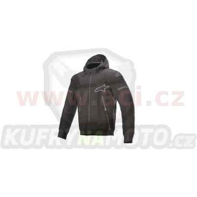 bunda SEKTOR 2 TECH HOODIE, ALPINESTARS (černá) 2024