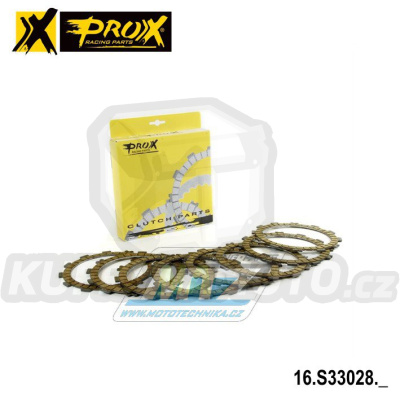 Lamely spojkové třecí (s obložením) Prox 16.S33028 - Suzuki RMZ250 / 07-10