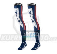 Podkolenky/Nadkolenky FOX LINC KNEE BRACE SOCK - červeno/modré - velikost L