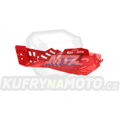 Kryt pod motor hliníkový Dual Sport - Honda CRF1100L Africa Twin+DCT +CRF1100L Africa Twin Adventure Sports+DCT / 20-25 - barva červená