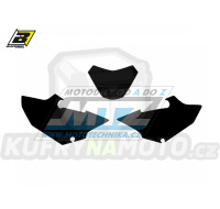Polepy číslových tabulek (vystřižené) - Yamaha WR125+WR250 / 16-21 - barva černá