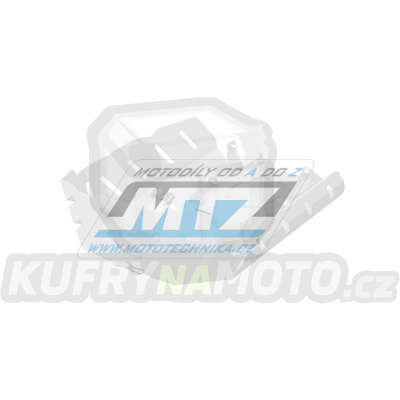 Kryt pod motor hliníkový Dual Sport -  Benelli TRK702X / 23-24 + TRK702 / 23-24 - barva bílá