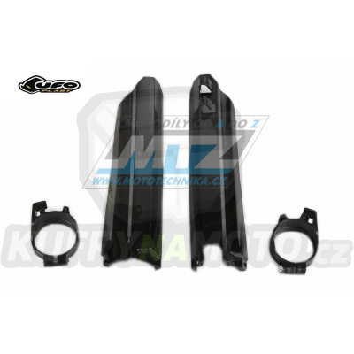 Kryty předních vidlic Yamaha YZ125+YZ250 / 96-04 + YZF250+400+426+450 / 98-04 + WRF250+400+426+450 / 98-04 - barva černá