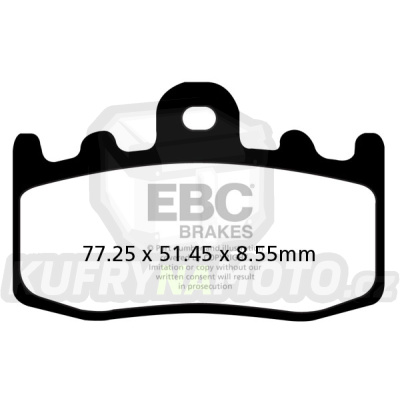 Brzdové destičky EBC FA335HH