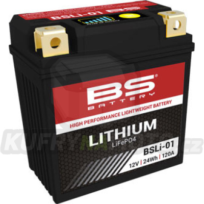 Lithiová motocyklová baterie BS-BATTERY BSLI-01