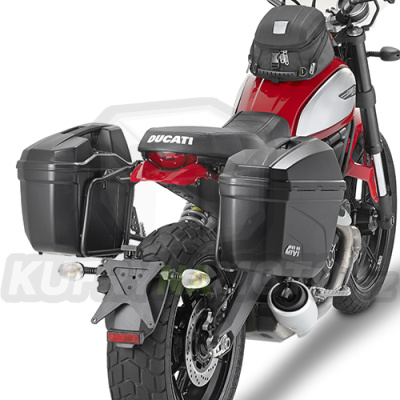 Montážní sada držák – nosič kufru bočních Givi Ducati Scrambler 800 2015 – 2017 G754- PL 7407