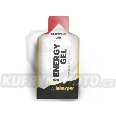 energetický gel Inkospor Energy gel Grapefruit-lime 40 g INKOSPOR