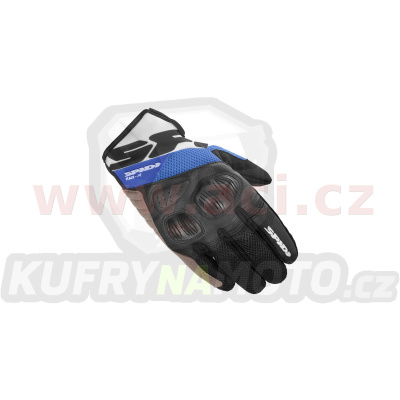 rukavice FLASH R EVO, SPIDI (černá/bílá/modrá)