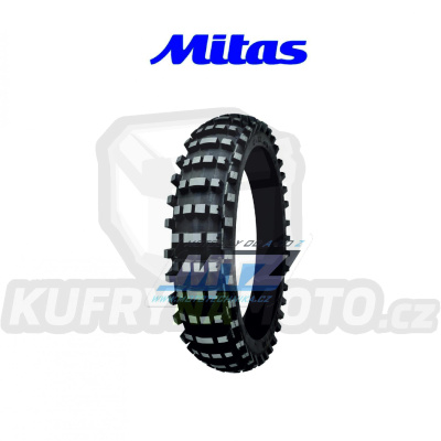 Pneu Mitas 120/90-18&quot; C12 ICE (bílý pruh) - zimní směs
