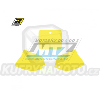Polepy číslových tabulek (vystřižené) - Suzuki RM125+RM250 / 94-95 - barva žlutá