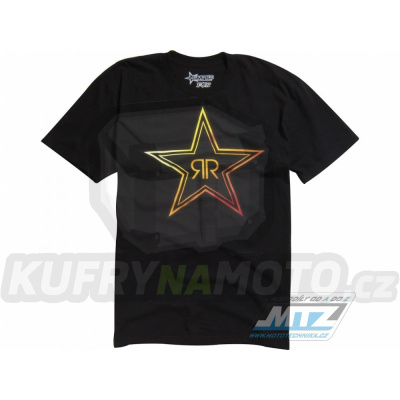 Tričko Fox Rockstar Fades - černé (velikost XL)