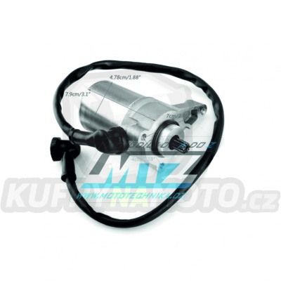 Startér kompletní - Yamaha DT125R+DT125RE+DT125X + TDR125 + TZR125R + KTM 125 LC2 + KTM 125 Sting + Sachs XTC125 + ZX125
