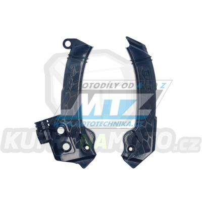 Kryty rámu Husqvarna TC125+TC250 + FC250+FC350+FC450 / 23-24 + TE+FE / 24 - barva modrá