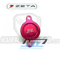 Víko olejového filtru - ZETA ZE90-1253 - Suzuki RMZ250 / 07-25 + RMZ450 / 05-25 + RMX450Z / 10-19 - červené