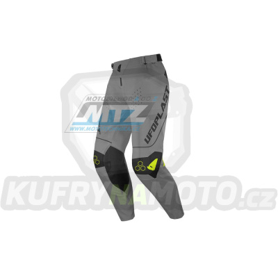 Kalhoty motokros UFO Ares - šedo-černé - velikost 32/50