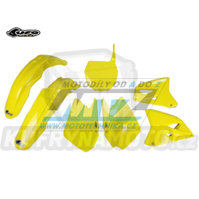Sada plastů Suzuki RM125+RM250 / 03-05 - barva žlutá