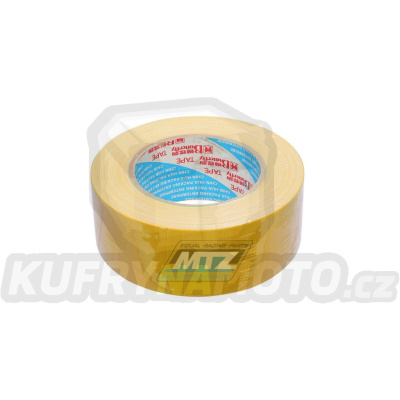 Páska americká (páska textilní Duct Tape) - 48mm x 50m - žlutá