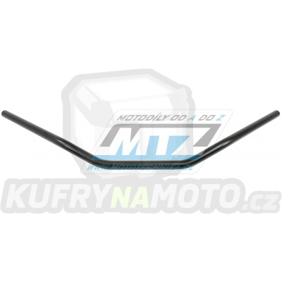 Řídítka TRW Lucas Custom Roadstar Wide Steel 25,4mm MCL133SS - černé