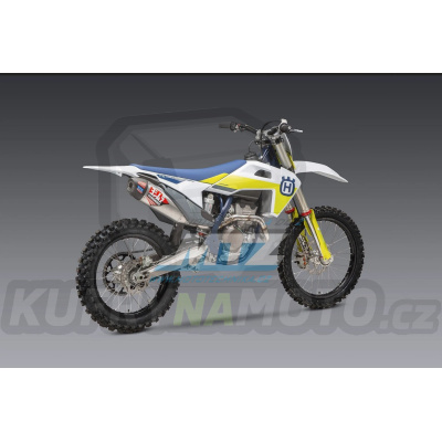Výfuk kompletní (výfukový systém) Yoshimura RS-12 - KTM 250SXF+350SXF / 19-22 + 250XCF+350XCF / 19-20 + Husqvarna FC250+FC350 / 19-22 + GasGas MCF250 / 21-22 + MCF350 / 22