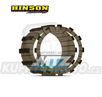 Lamely třecí (s obložením) Hinson - Gas Gas EXF250 + EXF350 + MCF250 + MCF350 + Husqvarna FC250 + FC350 + FX350 + KTM 250SXF + 250XCF + 350SXF + 350XCF
