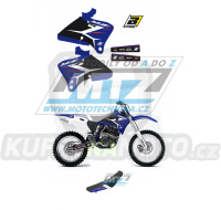 Polepy s potahem sedla (sada polepů a potah sedla Dream) - Yamaha YZF250+YZF400+YZF426 / 98-02 - typ polepů Dream4
