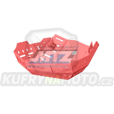 Kryt pod motor hliníkový Dual Sport - Honda NC750X / 21-25 - (není určeno pro verze s dvojitou spojkou!) - barva červená