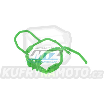 Padací rám Dual Sport Crash Bar - Kawasaki KLR650 / 08-15 - barva zelená