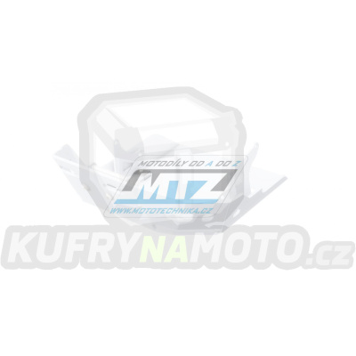 Kryt pod motor hliníkový Dual Sport - KTM 125 Duke / 11-16 + 200 Duke / 12-17 - barva bílá