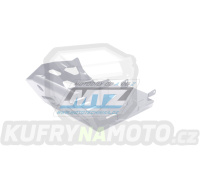 Kryt pod motor hliníkový Dual Sport -  KTM 950 Adventure / 02-06 + 990 Adventure / 06-12 - barva stříbrná Ice Polished