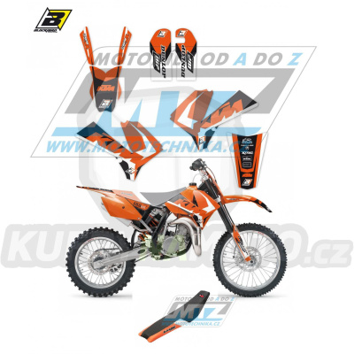 Polepy s potahem sedla (sada polepů a potah sedla Dream) - KTM 85SX / 06-12 - typ polepů Dream4