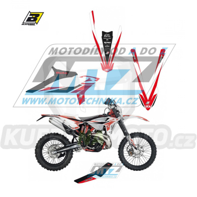 Polepy s potahem sedla (sada polepů a potah sedla Dream) - Beta RR 2T+4T / 20-22 - typ polepů Dream4