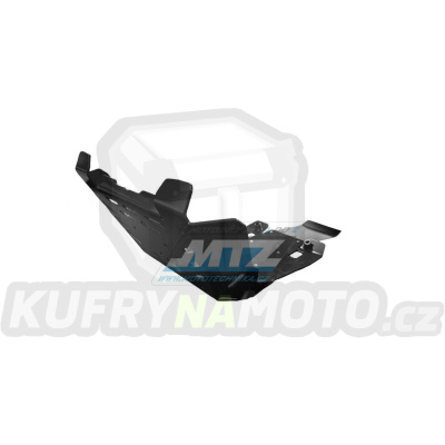 Kryt pod motor hliníkový - Honda CRF300 Rally / 21-24 - barva černá
