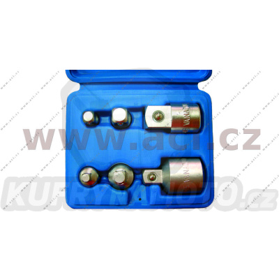 sada redukcí pro ráčny 1/2", 3/4", 3/8", 6 ks