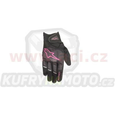 rukavice STELLA ATOM, ALPINESTARS, dámské (černé/fialové)