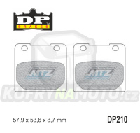 Destičky brzdové DP210 - DP BRAKES směs Premium Sinter OEM