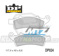 Destičky brzdové DP024 DP Brakes - směs Premium OEM Sinter
