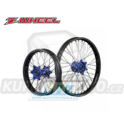 Kolo kompletní přední 1,60x21&quot; (modrý náboj / černý ráfek) - Yamaha WR250X / 07-17