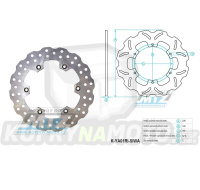 Kotouč brzdový (220/115/6D) - Yamaha DT125R / 88-03 + TT600 / 93-01+TT600R / 98-07 + TDR125+TT250R + YZ125+YZ250+YZ360+YZF400 + WR125+WR200R+WR2500+WRF400+WR500Z + TM MC125+EN125+GS125 + VOR Vertemati MX+EN